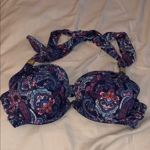 “Floral” bikini top
